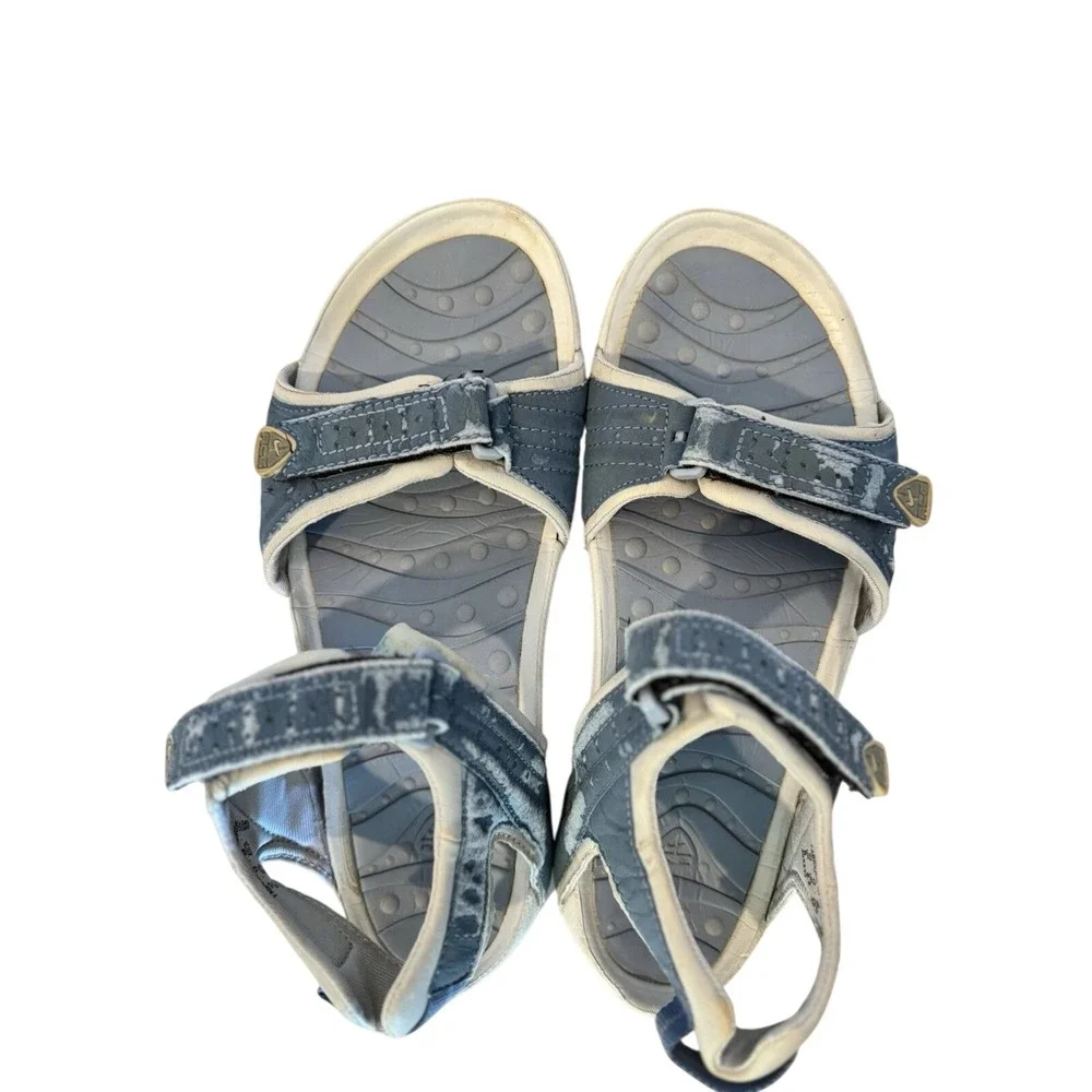 Nike ACG Women US‎ 9 Gray Blue Outdoor Sport Sandals Hiking Strappy